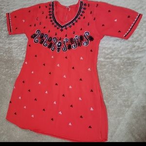 Girls beaded top 3T